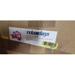 Relaxdays dečiji set za sedenje, MDF, poliester, pena, pink | Outlet BGD