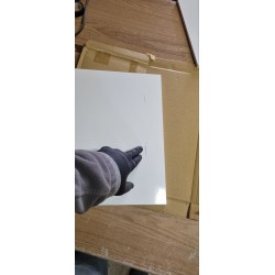 Relaxdays set od 3 klub stola, MDF/metal, bela | Outlet BGD