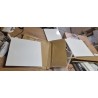 Relaxdays set od 3 klub stola, MDF/metal, bela | Outlet BGD