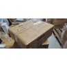 Relaxdays kockaste zidne police, MDF, crna, 48x70.5x10 cm | Outlet BGD