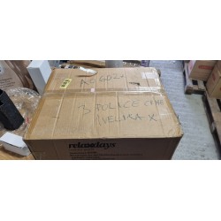 Relaxdays kockaste zidne police, MDF, crna, 48x70.5x10 cm | Outlet BGD