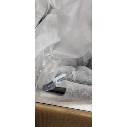 Relaxdays kockaste zidne police, MDF, crna, 48x70.5x10 cm | Outlet BGD