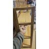 Relaxdays sklopiva bambus polica sa tri nivoa 95x69.5x30 cm za kupatilo, dnevnu sobu i balkon