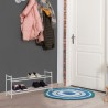 Relaxdays metalna polica za cipele, 2 nivoa, bela, 33.5x69.5x26cm | Outlet BGD