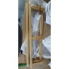 Relaxdays polica za saksije, bambus&MDF, 79x30 cm | Outlet BGD