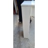 Beli trpezarijski sto sa ekstenzijama do 144 cm, B klasa sa sitnim oštećenjima prikazanim na slikama uživo