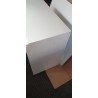 Beli trpezarijski sto sa ekstenzijama do 144 cm, B klasa sa sitnim oštećenjima prikazanim na slikama uživo