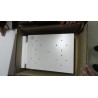 Noćni stočić Mitrana, bela, MDF/hrast, 40x62, 5x30 cm | Outlet BGD