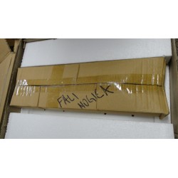 Noćni stočić Mitrana, bela, MDF/hrast, 40x62, 5x30 cm | Outlet BGD