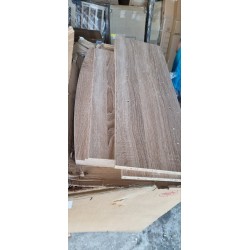 FMD TV/HiFi polica, 65x85x40 cm, dekor hrasta | Outlet BGD