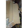Beli FMD Verona cipelarnik sa tri preklopna odeljka i sitnim milimetarskim oštećenjima, dimenzija 58,5 x 104,5 x 17 cm