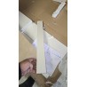 Beli FMD Verona cipelarnik sa tri preklopna odeljka i sitnim milimetarskim oštećenjima, dimenzija 58,5 x 104,5 x 17 cm