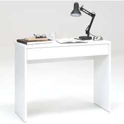 FMD furniture Checker bočni sto, bela, 100 x 40 x 80 cm | Outlet BGD