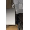 FMD Furniture Checker beli bočni sto sa fiokom, uskog dizajna, sa oštećenjima prikazanim na slikama uživo