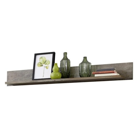 Zidna polica Polis, MDF, driftwood dekor, 140x18x22 cm | Outlet BGD