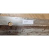 Zidna polica Polis, MDF, driftwood dekor, 140x18x22 cm | Outlet BGD