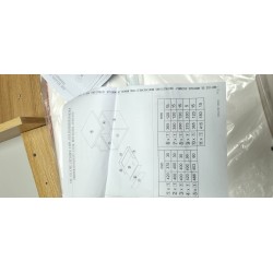 SoLiving Uzzy noćni stočić, bela | Outlet BGD