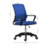Ergonomska radna stolica C30, crna_S125 | Outlet BGD