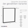 Holzbrink HLT - 01 kvadratni profil 60x30m nogar stola, 1 kom | Outlet BGD