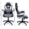 Songmics OBG28G ergonomska stolica, podesiva visina i rukonasloni | Outlet BGD