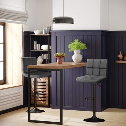 Songmics set od 2 barske stolice podesive visine, industrijski | Outlet BGD