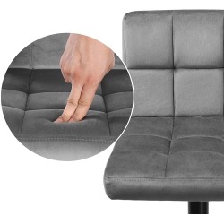 Songmics set od 2 barske stolice podesive visine, industrijski | Outlet BGD