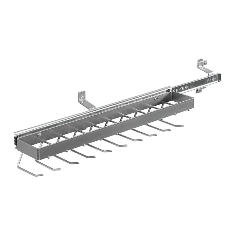 Skop II držač kravata i kaiševa za garderober, aluminijum | Outlet BGD