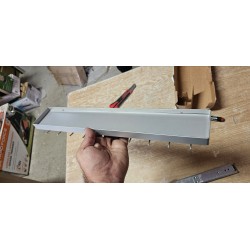 Skop II držač kravata i kaiševa za garderober, aluminijum | Outlet BGD