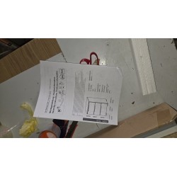 SKOP noćni stočić x3, visoki sjaj bela/grafit, 40x62x42 cm | Outlet BGD