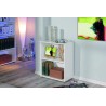 Interlink polica, 2 nivoa, bela, 60x75x30 cm | Outlet BGD