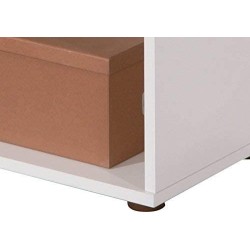 Interlink polica, 2 nivoa, bela, 60x75x30 cm | Outlet BGD