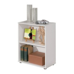 Interlink polica, 2 nivoa, bela, 60x75x30 cm | Outlet BGD