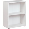 Interlink polica, 2 nivoa, bela, 60x75x30 cm | Outlet BGD