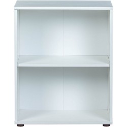 Interlink polica, 2 nivoa, bela, 60x75x30 cm | Outlet BGD