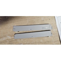 Set od dva siva plastična Rauch Easy Slide usporivača mehanizma za tiho zatvaranje kliznih vrata ormara