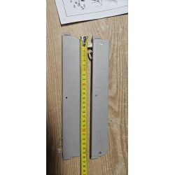 Set od dva siva plastična Rauch Easy Slide usporivača mehanizma za tiho zatvaranje kliznih vrata ormara