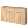 Rauch Alabama komoda, Sonoma hrast, 140x81x42 cm | Outlet BGD