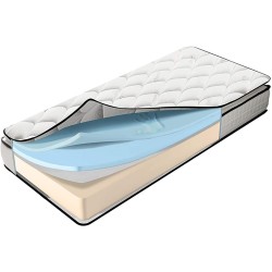 Sampur Empereur Bambou dušek, 7 zona, integrisan naddušek, 90x200x22cm | Outlet BGD