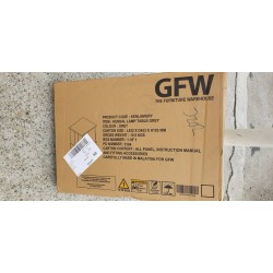 GFW Kendal stočić za lampu, siva, 45 x 38.5 x 46.5 cm | Outlet BGD