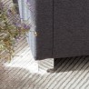 Fotelja Carmen, tkanina, siva, 63 x 70.5 x 64 cm | Outlet BGD
