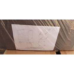 Fotelja Carmen, tkanina, siva, 63 x 70.5 x 64 cm | Outlet BGD