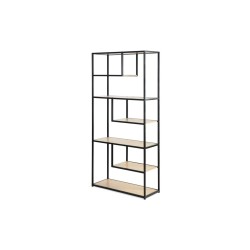 Lifa Living Saint - Tropez otvorena polica, crna/prirodna | Outlet BGD