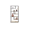 Lifa Living Saint - Tropez otvorena polica, crna/prirodna | Outlet BGD