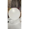 Kare Schickeria bela okrugla ploča stola od lakiranog MDF-a, prečnik 110 cm