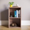 Vida Designs Oxford polica sa 2 kocke, boja oraha, 32x24x54cm | Outlet BGD