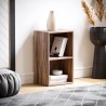 Vida Designs Oxford polica sa 2 kocke, boja oraha, 32x24x54cm | Outlet BGD