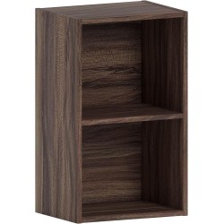 Vida Designs Oxford polica sa 2 kocke, boja oraha, 32x24x54cm | Outlet BGD