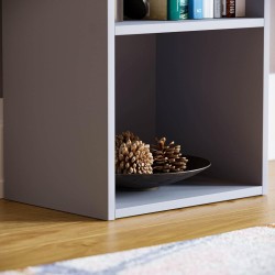 Vida Designs Oxford polica sa 4 kocke, siva, 32x24x106cm | Outlet BGD