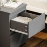 Vida Designs Denver noćni stočić, 40x29.5x29.5 cm, siva | Outlet BGD