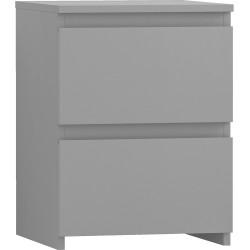 Vida Designs Denver noćni stočić, 40x29.5x29.5 cm, siva | Outlet BGD